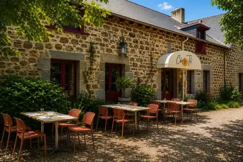 restaurant avec terrasse à Hédé - image 3