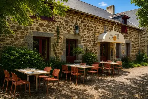 restaurant avec terrasse Tinténiac-5